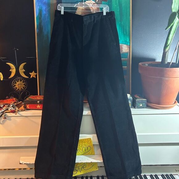 Haggar Men's Black Corduroy Pants 36x32 - Picture 14 of 16